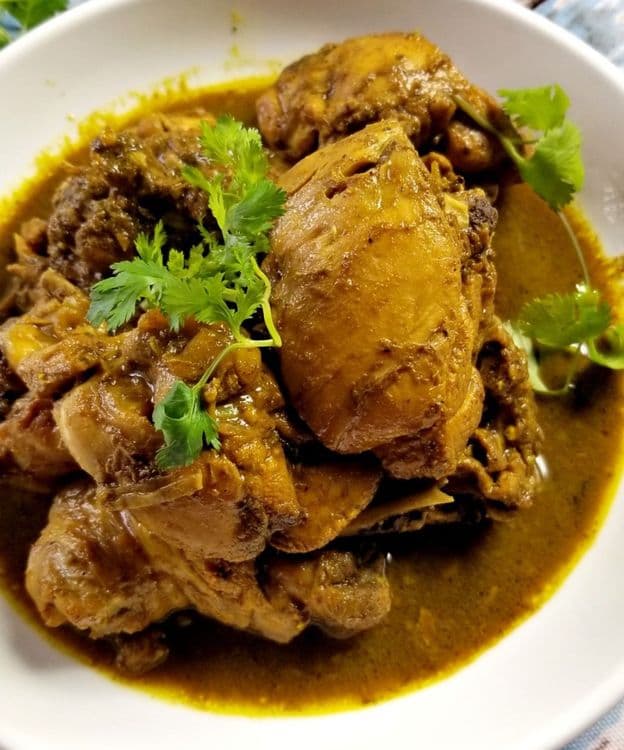 Trinidad-style Curried Chicken recipe