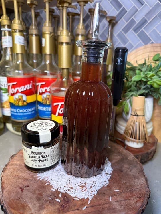 Horchata Flavored Syrup recipe