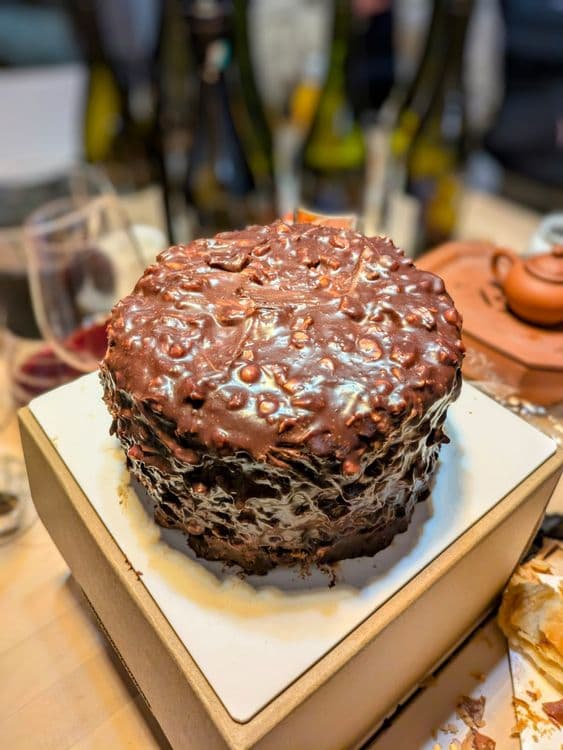 Hazelnut Chocolate Cake recipe