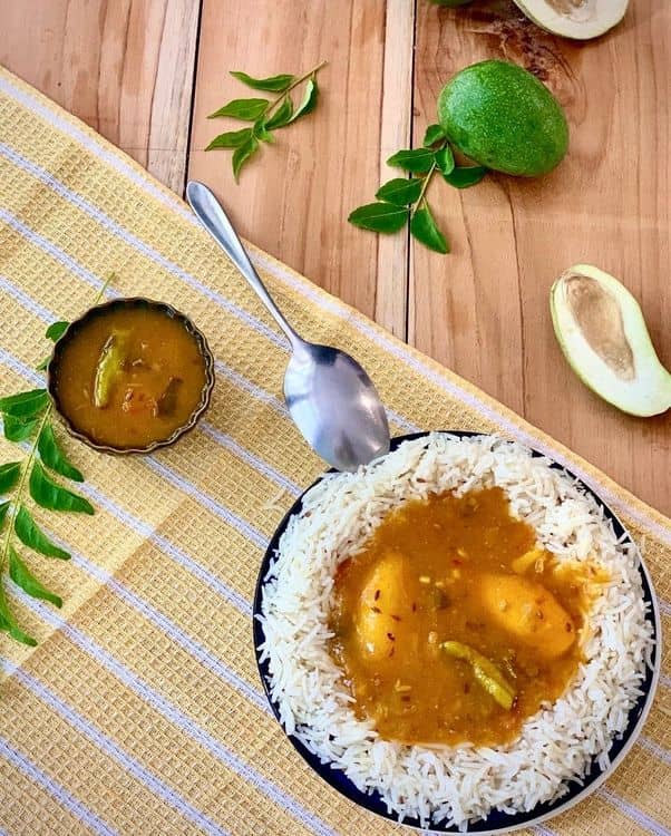 Raw Mango Mahni recipe