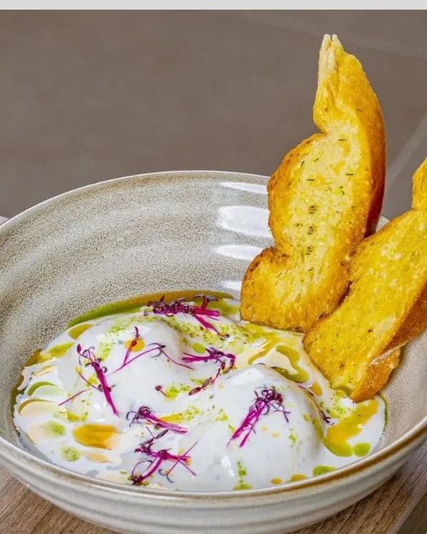 Turkish Labneh Eggs recipe