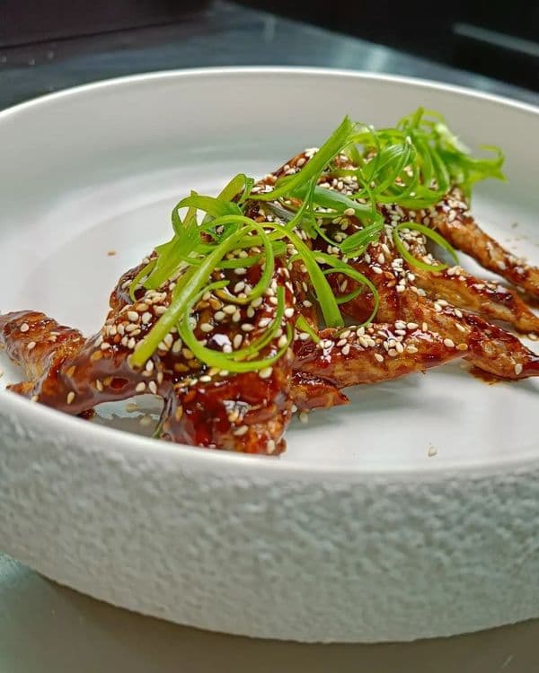 Asian Style Baked Chicken Wings recipe