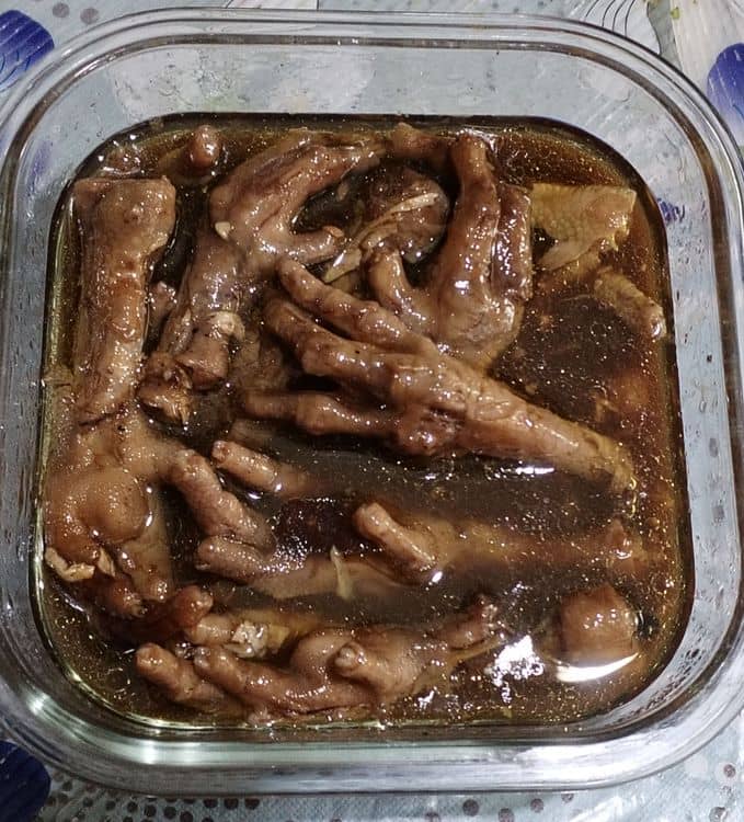Chicken Feet Adobo (Adobong Adidas) recipe