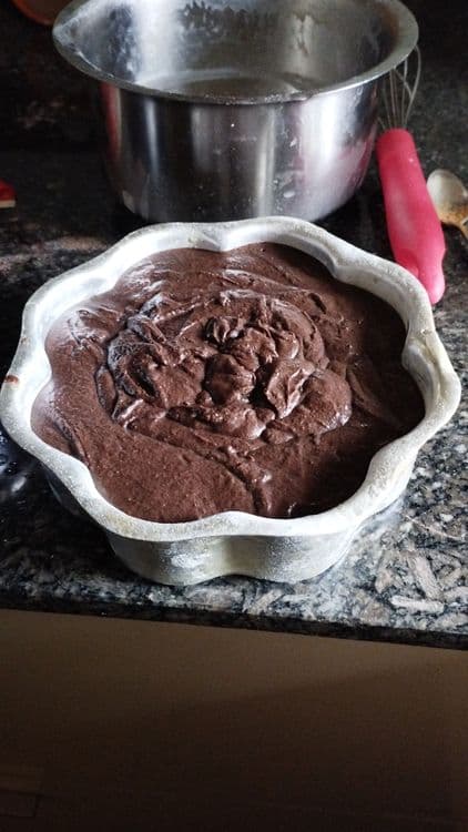 Sugarfree finger millet Chocolate cake recipe