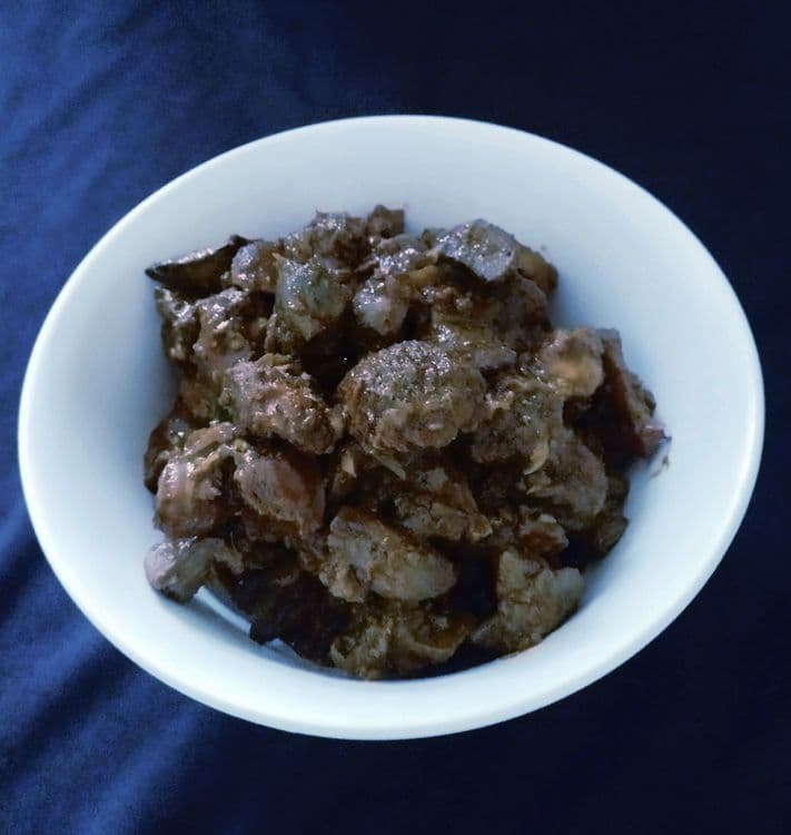 Chicken Liver Pepper Fry recipe
