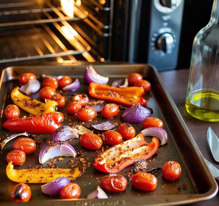 Spicy Roasted Vegetables recipe
