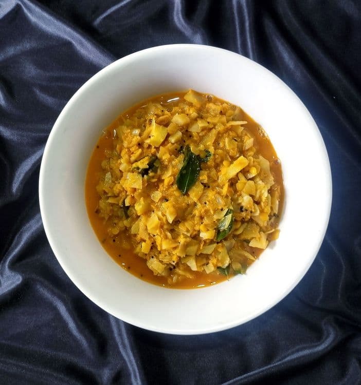 Cabbage Dal Curry / Cabbage parippu koottu recipe