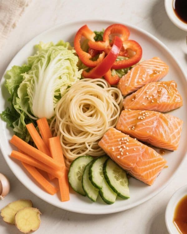 Asian Salmon Salad recipe