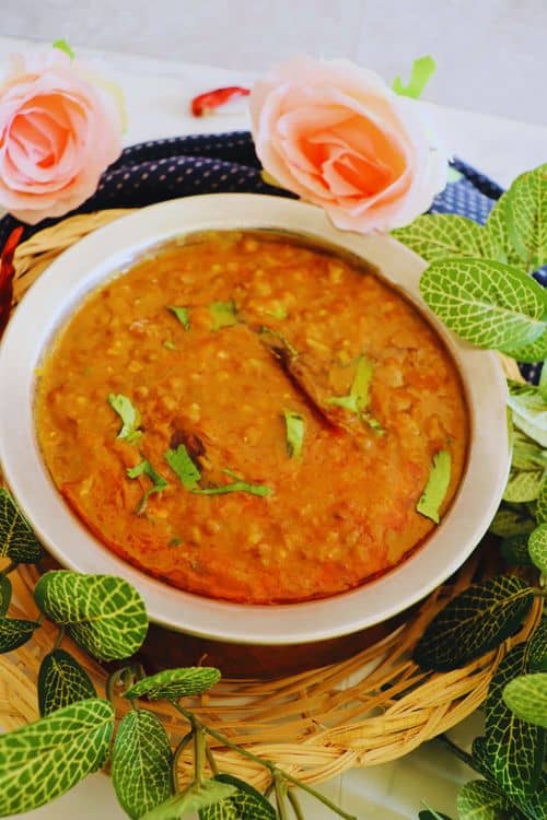 Masoor Dal (Brown Lentil Curry) recipe