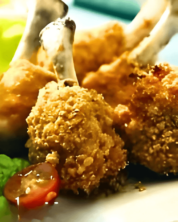 Crispy Chicken with Almonds recipe
