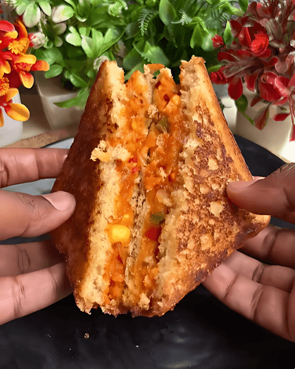 Schezwan Sandwich recipe