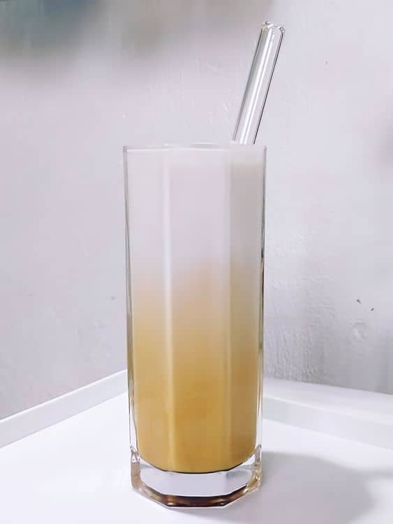 Guilt-Free Reverse Dalgona Soy Milk Latte (Sugar-free) recipe