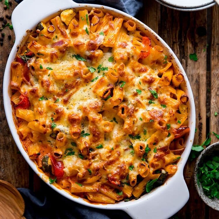 Vegetarian Pasta Bake recipe