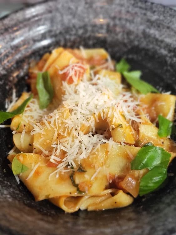 Paparadelle Marinara (Tomato & Basil Sauce) recipe