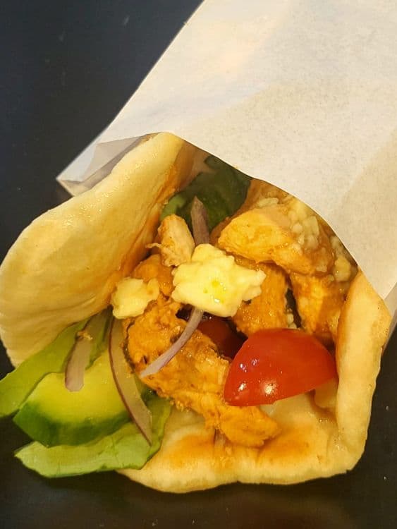 Smoked Chicken Gyro recipe