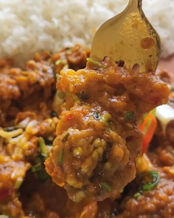 Roasted Aubergine in Spicy Tomato Sauce recipe