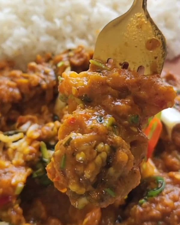 Roasted Aubergine in Spicy Tomato Sauce recipe