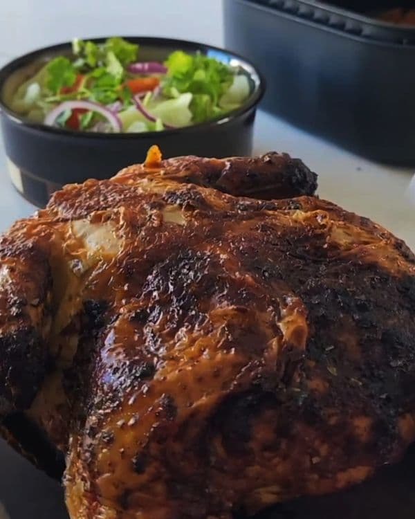 Simple Airfryer Whole Chicken Roast recipe