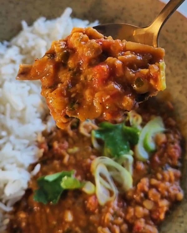 Red Lentil Coconut Sauce recipe