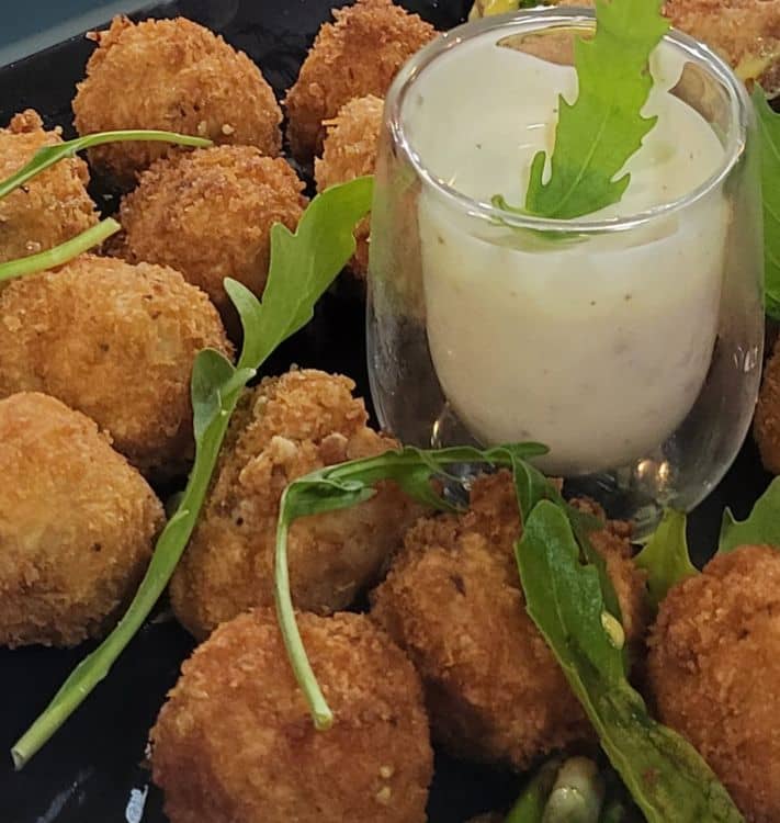 Chorizo & Cheese Arancini recipe