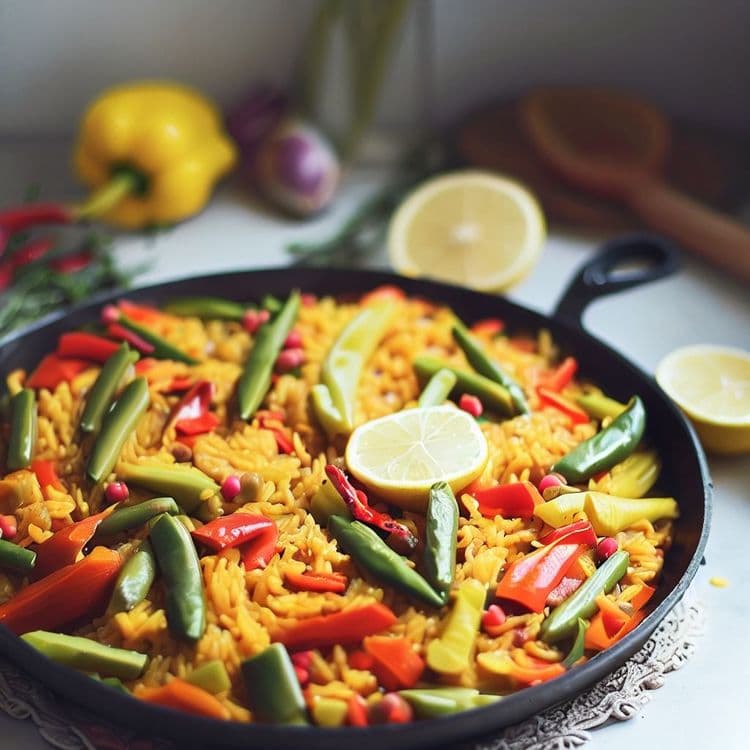 Vegetarian Paella recipe