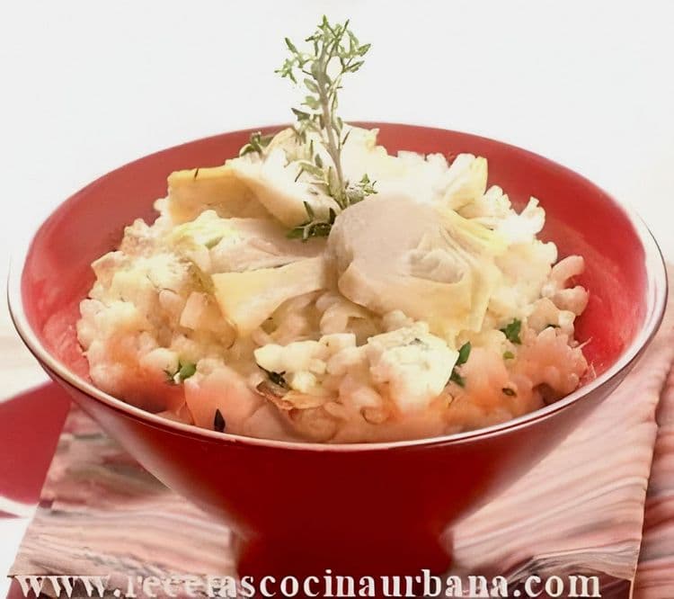 Artichoke Heart Risotto recipe