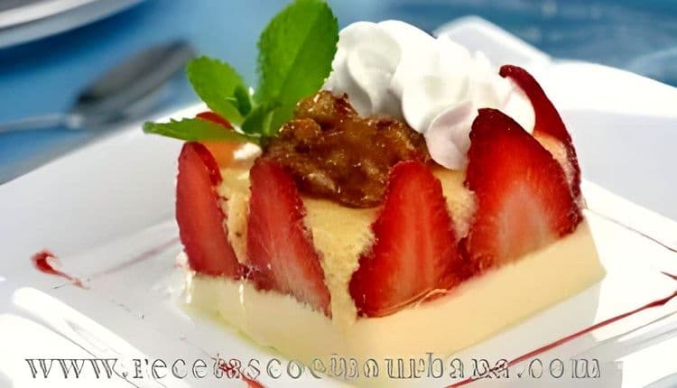 Mango and Strawberry Dessert recipe