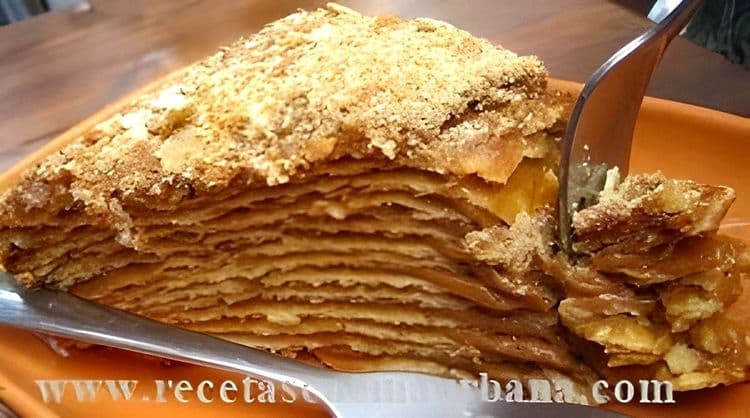 Milhojas de Dulce de Leche recipe