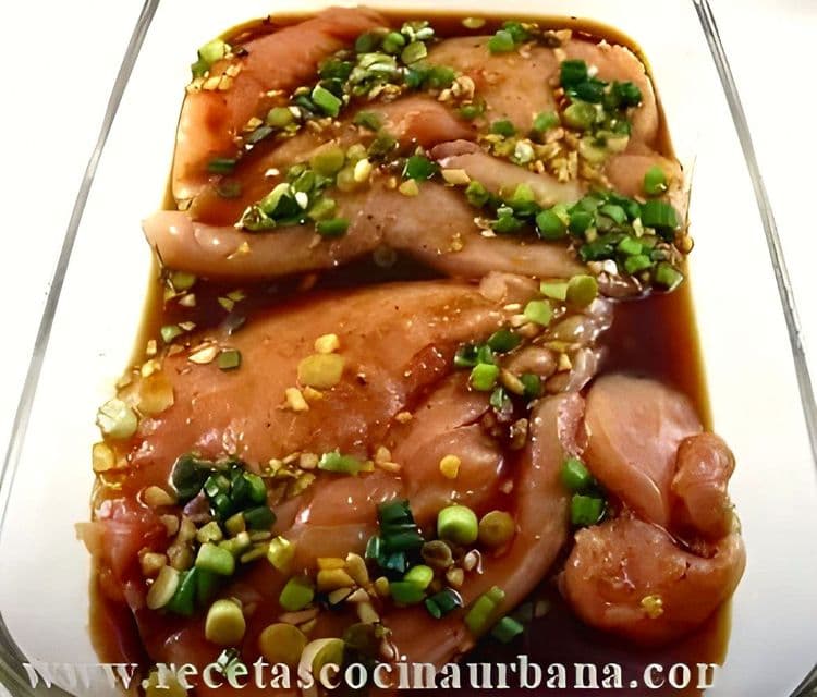 Marinated White Meats recipe