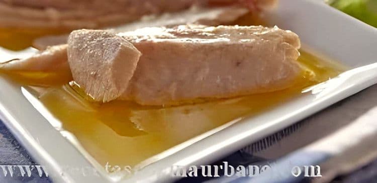Fresh Tuna Preserve in Oil recipe