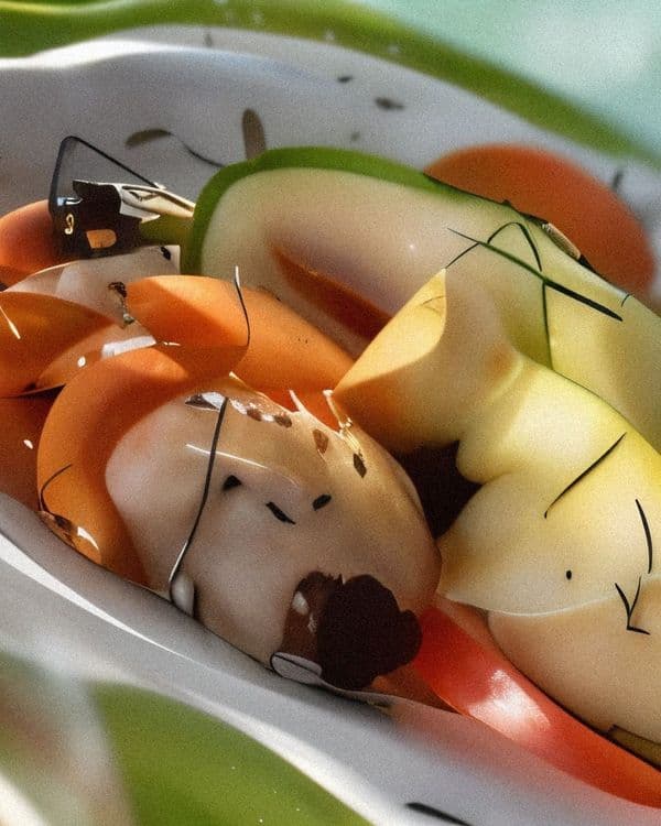 Asian-Inspired Tomato and Onion Salad recipe