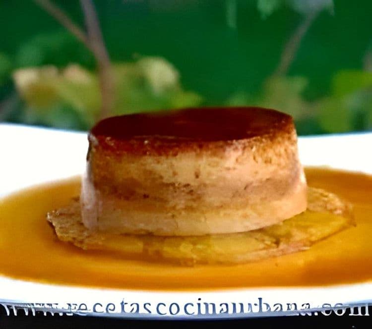 Caramelized Pineapple Flan recipe