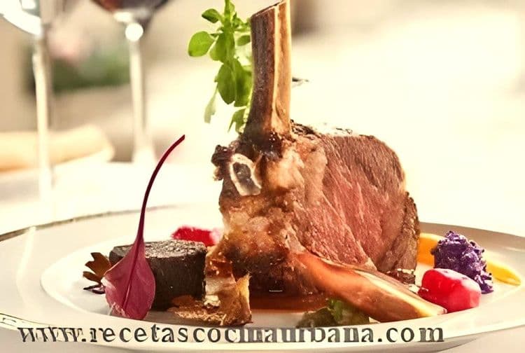 Veal Rack with Foie Pâté recipe