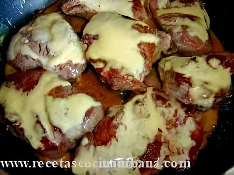 Beef Tenderloin with Mustard and Mozzarella recipe