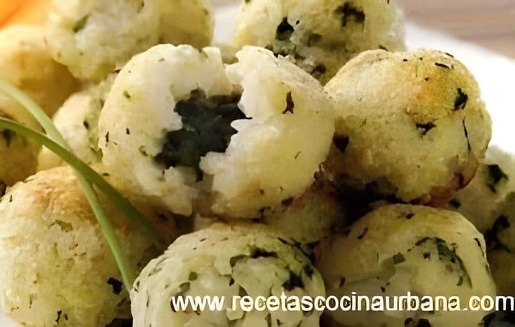 Rice and Spinach Croquettes recipe