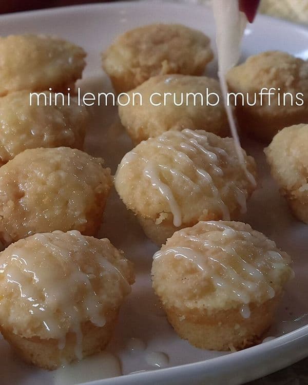 Mini Lemon Crumb Muffins recipe