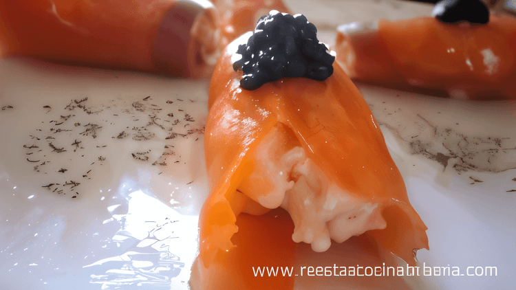 Smoked Salmon Rolls recipe