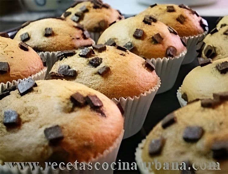 Orange Muffins with Chocolate Chips recipe