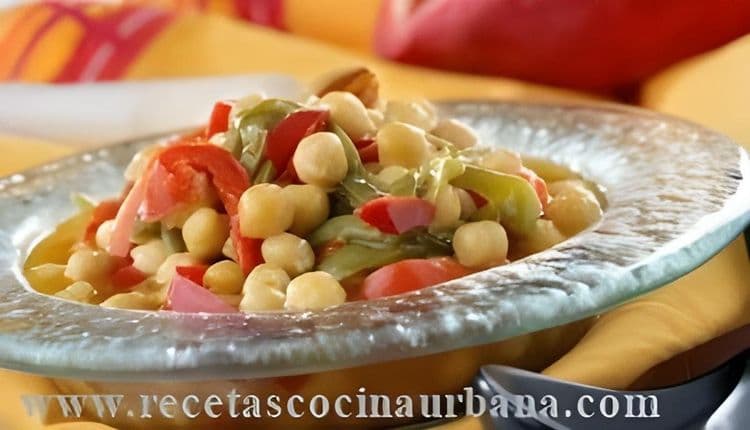 Warm Chickpea Salad recipe
