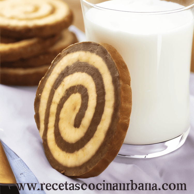 Chocolate and Vanilla Swirls recipe