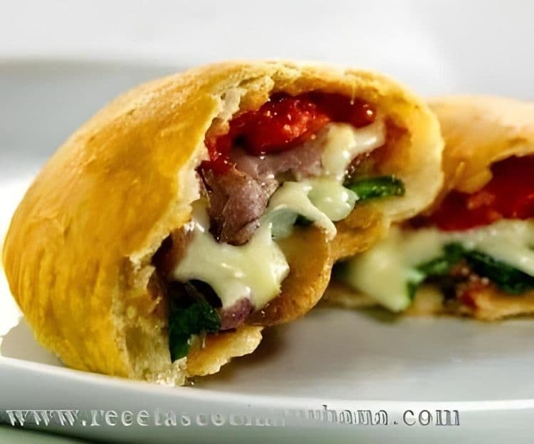 Meat-Filled Calzone recipe
