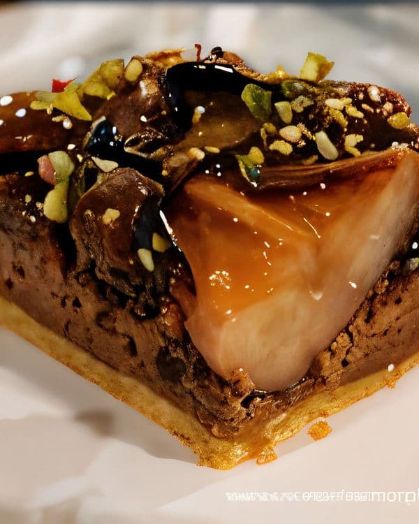 Pear Bars with Champagne recipe