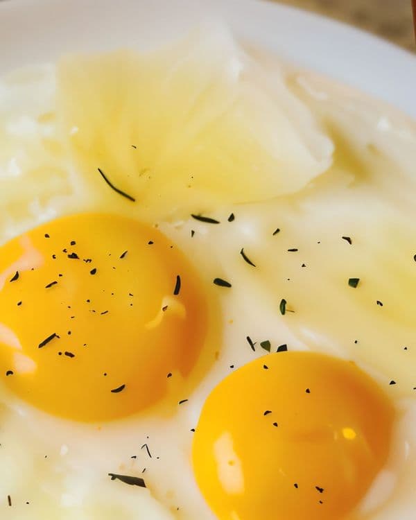 Eggs with Vinaigrette recipe