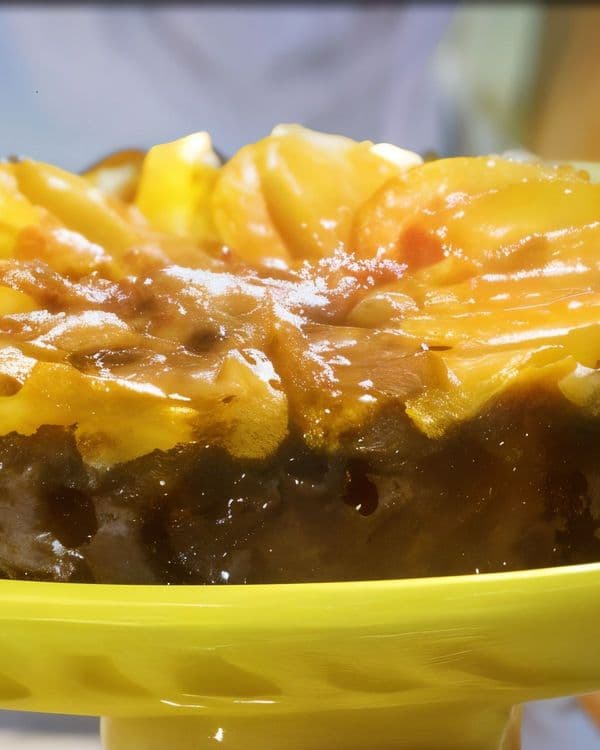 Mango Upside-Down Cake recipe