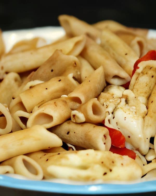 Penne with Mozzarella, Tomatoes, and Basil recipe
