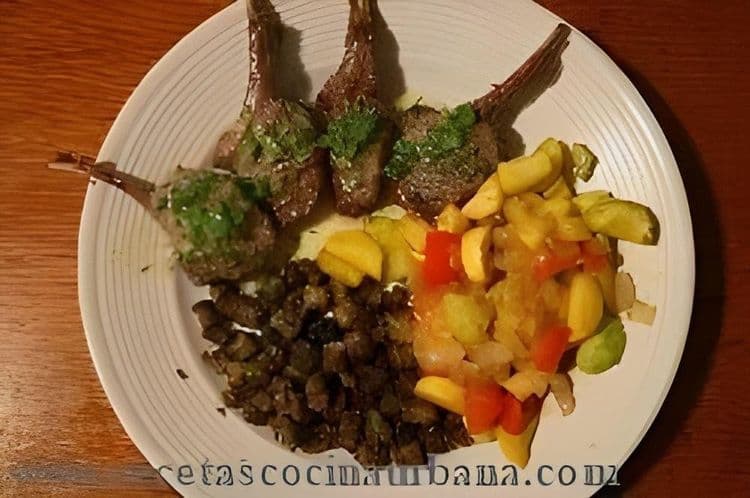Lamb Chops with Rosemary Sauce recipe