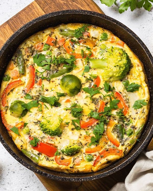 Spring Vegetable Frittata recipe