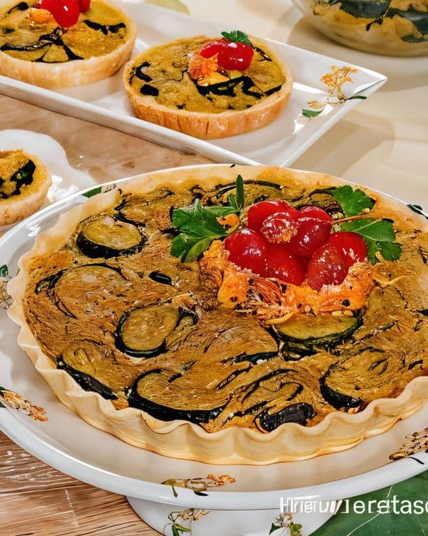 Zucchini Tart Suitable for Celiacs recipe