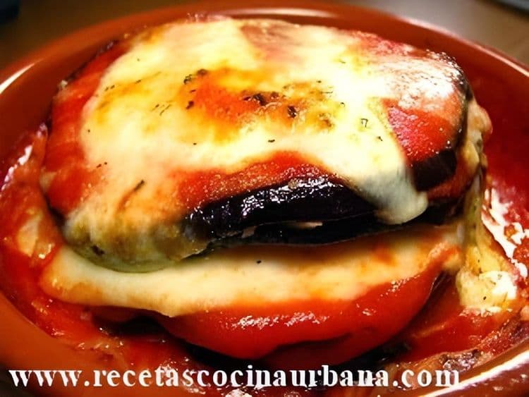 Parmesan Eggplant Timbale recipe