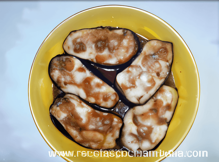 Stuffed Eggplants with Mushrooms recipe